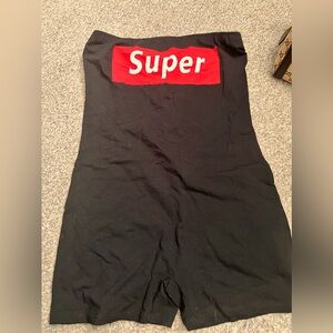 Black romper. Never used.